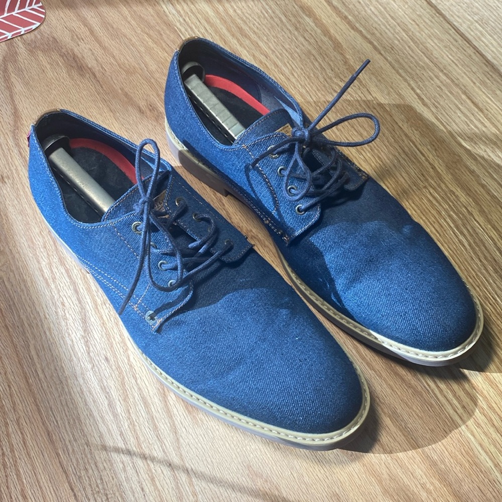 Levi’s denim blue shoes